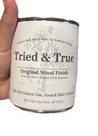 Wood Finish Pint Linseed Oil Beeswax Blend, Food Safe, Non-toxic Tried & True New. Price: $17.00.