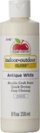 Apple Barrel, Antique White, Acrylic Craft Paint, Gloss Finish, 8 Fl Oz New. Price: $10.08.