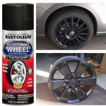 Wheel Coating Spray Paint Car Trucks Metallic Matt Black Rims Stop Rust Durable New. Price: $35.00.