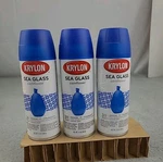 3X Krylon Sea Glass Spray Paint, Cornflower Blue 12 Oz K09058007 New. Price: $69.99.