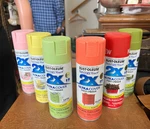 Lot Of 6 Cans Rust-oleam Painters Touch 2X Ultra Cover Spray & Primer Mix New. Price: $60.00.