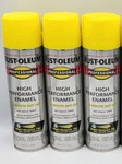 Rust-oleum 7543838 Pack Enamel Spray Paint 15 Oz Gloss Safety Yellow 3PK New. Price: $24.95.