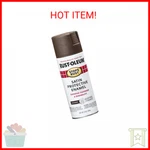 Rust-oleum 241239 Stops Spray Paint, Oz, Satin Dark Brown New. Price: $9.90.