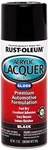 Rust-oleum Automotive 253365 12-OUNCE Acrylic Lacquer Spray, Black Gloss New. Price: $19.91.