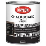 Krylon KDQ5223 Chalkboard Paint Quart-black New. Price: $20.51.