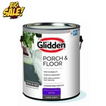 Glidden Porch & Floor 1 Gal. Dark Gray Satin Interior/exterior Paint With Prime New. Price: $39.99.