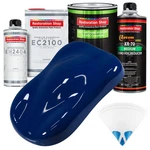 Marine Blue Low Voc Auto Paint Urethane Basecoat Quart Kit & European Clear New. Price: $235.99.