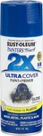 Rust-oleum 249114 Painter's Touch 2X Ultra Cover Spray, 12 Oz, Gloss Deep Blue New. Price: $17.99.