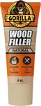 Gorilla All Purpose Wood Filler, Natural Color, 6 Ounce Tube (pack Of 1) - Water New. Price: $16.07.