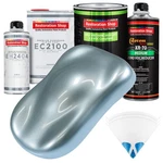 Ice Blue Metallic Low Voc Urethane Auto Paint Quart Kit & European Clear Coat New. Price: $224.99.