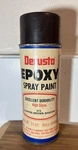 Vintage Derusto Paper Label Spray Paint Can Epoxy Copper Brown Shadow Used. Price: $27.99.