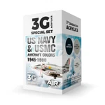 Interactive: Navy & Usmc Aircraft Colors 1945-1980 Paint Set AK11745 New. Price: $11.17.