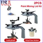 2 Pcs Paint Mixing Lid Kit, 1 Gallon Can Mixer, Sealing With Drip-free New. Price: $45.89.