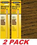 Minwax 110086666 Blend-fil Pencil Quick Wood Repair Molding #8 Dark Walnut 2-PK New. Price: $14.98.