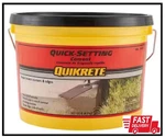 10 Lb. Quick-setting Concrete Mix Fast And Easy Cement Solution New. Price: $16.43.