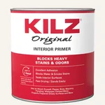 Kilz Original 1 Qt. White Oil-based Interior Primer, Sealer, And Stain Blocker New. Price: $33.68.