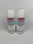 2X Krylon Outdoor Decor Spray Paint Satin White Cloud 9325 12 Is Each New. Price: $42.99.