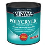 1 Qt Minwax 65555 Clear Polycrylic Water-based Protective Finish Gloss New. Price: $33.39.