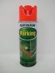 Rust-oleum Fluorescent Red-orange Marking Paint 11 Oz. Inverted Tip New. Price: $15.99.