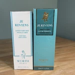 Vtg Je Reviens Worth Paris Set Natural Spray 3.3OZ & Perfumed Body Lotion 6.8OZ New. Price: $39.99.