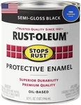 Rust-oleum 7798502 Stops Brush On Paint, Quart, Semi-gloss Black New. Price: $22.74.