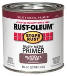 Stops Rusty Metal Primer, Flat, 0.5 Pt New. Price: $10.77.
