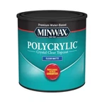 Minwax Polycrylic Protective Finish Matte Half Pint Clear Ultra Fast Drying New. Price: $22.50.