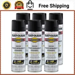 Rustoleum Professional High Performance Enamel Spray Paint 15OZ Industrial 6PACK New. Price: $60.99.