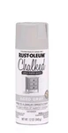 Rust-oleum 302592 Chalked Spray Paint, 12 Oz, Aged Gray/gray (1) New. Price: $16.99.