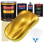 Saturn Gold Firemist Gallon Urethane Basecoat Clearcoat Car Auto Paint Kit New. Price: $400.99.