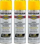 Rust-oleum 7543838 Enamel Spray Paint, 15 Oz, Gloss Safety Yellow, Pack New. Price: $26.95.