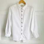 House Of Bruar Linen Shirt Womens Uk 18 White Long Sleeve Regular Fit Pre-owned. Price: $50.80.