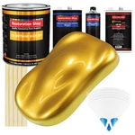 Saturn Gold Firemist Gallon Urethane Basecoat Clearcoat Car Auto Paint Fast Kit New. Price: $400.99.