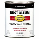 Rust-oleum 7779504 Protective Enamel Paint Stops Rust, 32-OUNCE, Gloss Black New. Price: $40.99.
