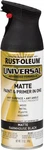330505 Universal All Surface Spray Paint, 12 Oz, Matte Farmhouse Black New. Price: $22.95.