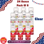 Rust Oleum Turbo Spray Paint Gloss Clear 24 Oz 6 Pack Stops Protective Coat New. Price: $81.78.