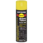 Rust-oleum V2143838 Preventative Spray Paint, Safety Yellow, Gloss, New. Price: $9.49.