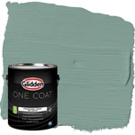 Glidden Interior Paint Premiumr Teal/aqua /silver Laurel One Coat New. Price: $85.31.