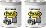Rust-oleum 280154-2PK Farm & Implement Enamel Paint, Quart, Ford Gray, (pack Of New. Price: $53.95.