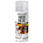 Rust Oleum High Heat Clear Paint 11 Ounce Resists 2000F Gas Oil Grease New. Price: $28.86.