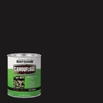 (2)-RUST-OLEUM 1 Qt. Camouflage Brush Paint, Black 379558 New. Price: $66.89.