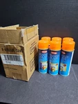 New Krylon Stained Glass 9023 Orange Spray Paint 6 Oz Full Cans Set Of. Price: $60.00.