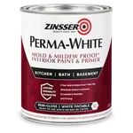Zinsser 2754 Interior Paint, Semi-gloss, Water Base, White, 1 Qt New. Price: $15.75.