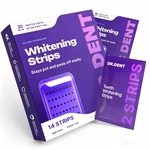 Drdent Purple Teeth Whitening Strips Peroxide-free Enamel Safe Non-sensitive New. Price: $21.98.