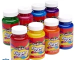 Cra-z-art Washable Kids Finger Paint Bulk Pack 8CT, Assorted Colors 4OZ Each New. Price: $9.99.