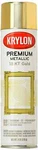 New Krylon 18 Karat Premium Gold Plate Metallic Finish Paint Spray Can 41000-6PK. Price: $39.99.