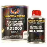 House Of Kolor Quart Kit Gray Color KD3000 Dts Surfacer Sealer W/ Hardener New. Price: $99.99.