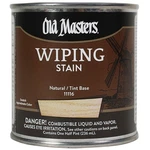 Old Masters 11116 Wiping Stain, Natural Tint Base, Liquid, 0.5 Pt, Can New. Price: $21.01.