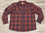 Size Xl Ll Bean Men's Katahdin Performance Flannel Shirt Rust/iron 298102 Pre-owned. Price: $27.19.