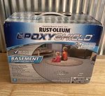 Rust-oleum Epoxyshield 391282 Basement Floor Coating Kit Gray Satin 250SQ.FT New. Price: $99.99.